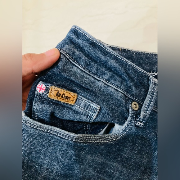 Lee cooper sequin patches slim jeans - Picture 3 of 6